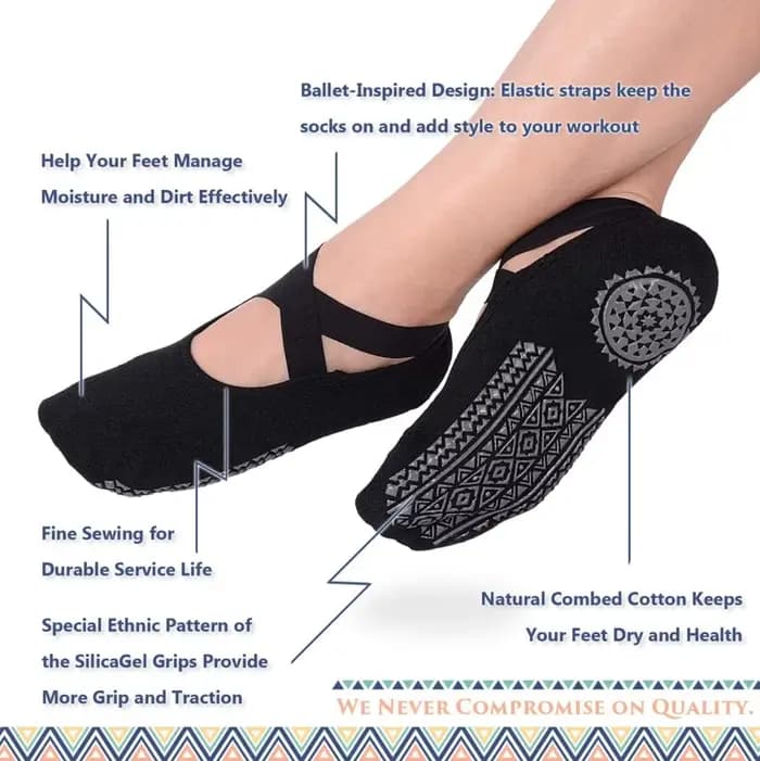 Chaussettes de yoga pour femmes