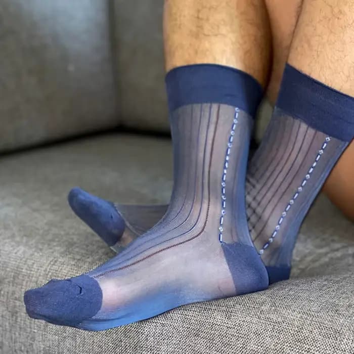 Chaussettes Tube Jacquard pour hommes