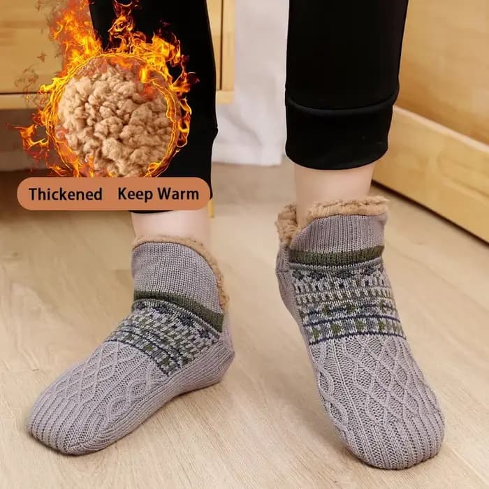 Chaussettes d'intérieur thermiques pour hommes