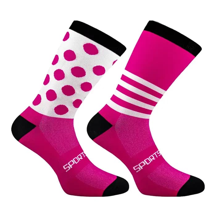 Chaussettes de cyclisme respirantes et évac80-l'humidité, vêtements professionnels, chaussettes de sport de vélo, chaussettes de fitness multifonctionnelles, chaussettes de course à pied