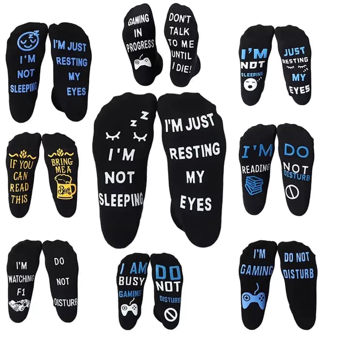 Chaussettes amusantes pour hommes