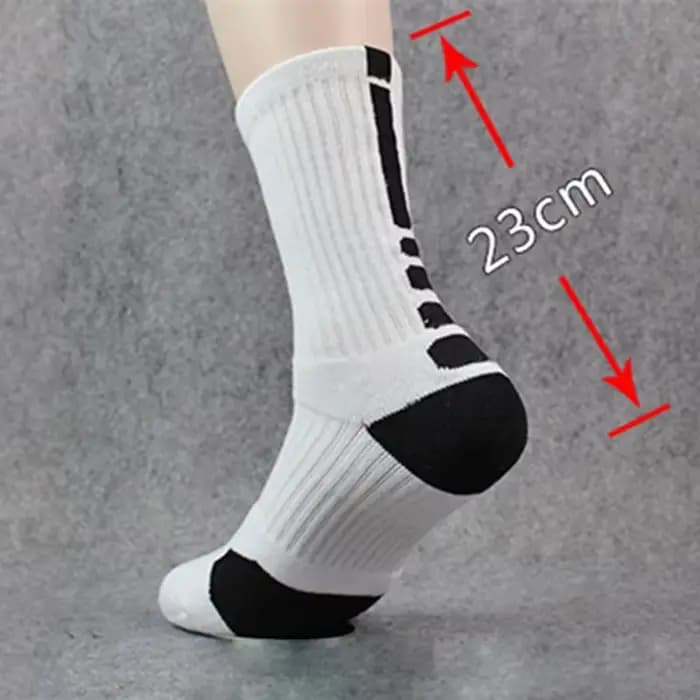 5 paires hommes chaussettes de sport ensemble avec amortissement Terry basket-ball cyclisme course randonnée Tennis
