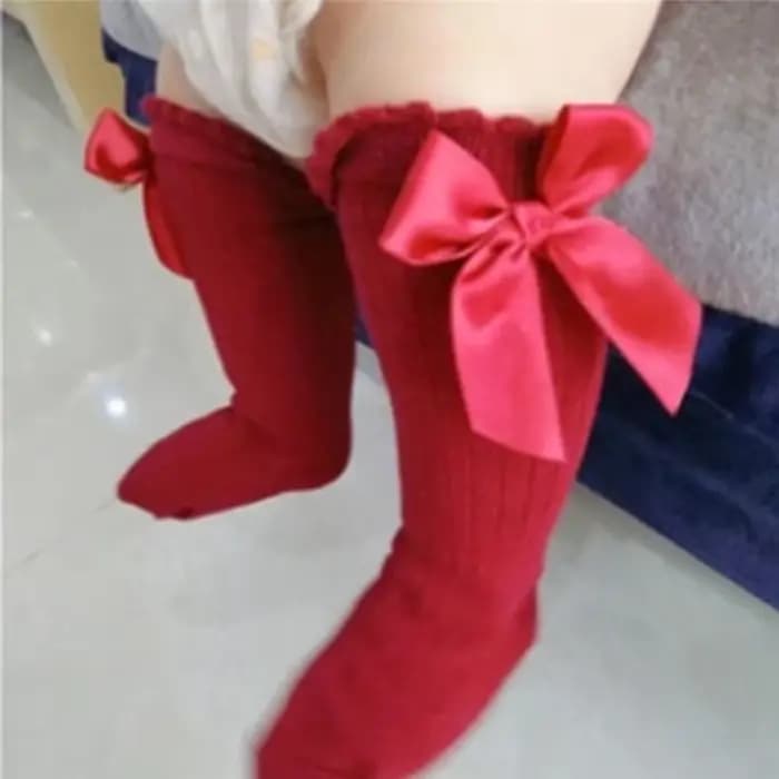 Chaussettes à volants en coton pour femmes et filles