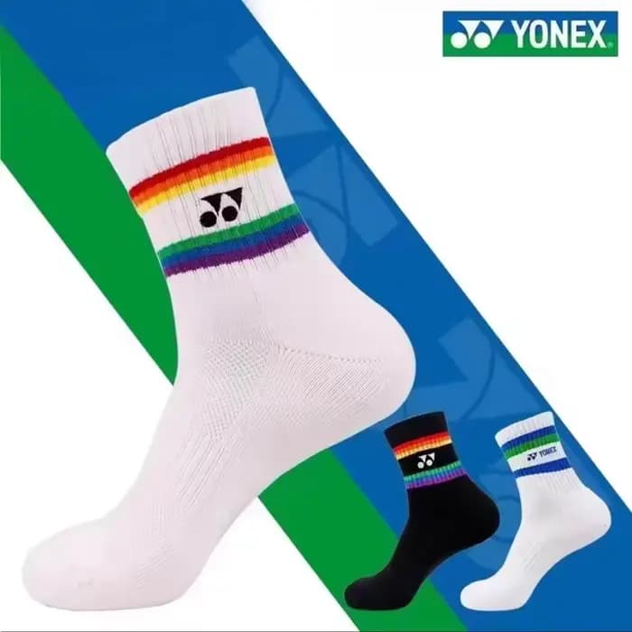 YONEX Chaussettes de badminton épaisses à fond en tissu éponge