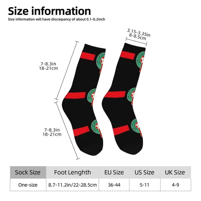 Chaussette drôle pour hommes motif marocain Hip Hop Harajuku