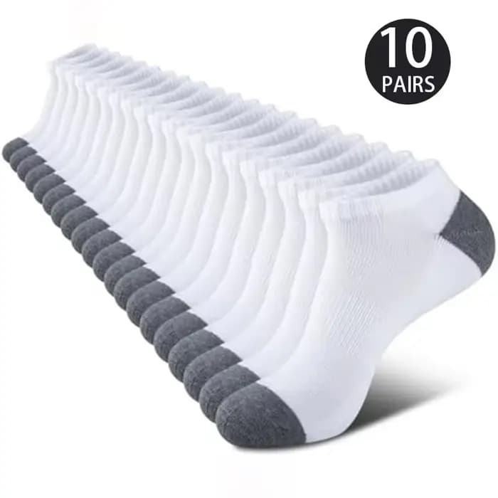 10 paires de chaussettes confortables et respirantes