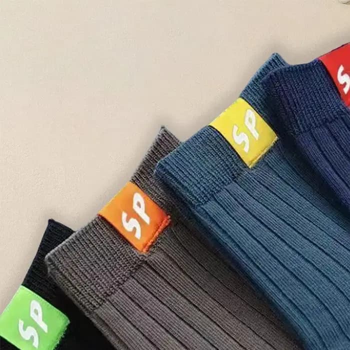 5 paires de chaussettes mi-longues pour hommes