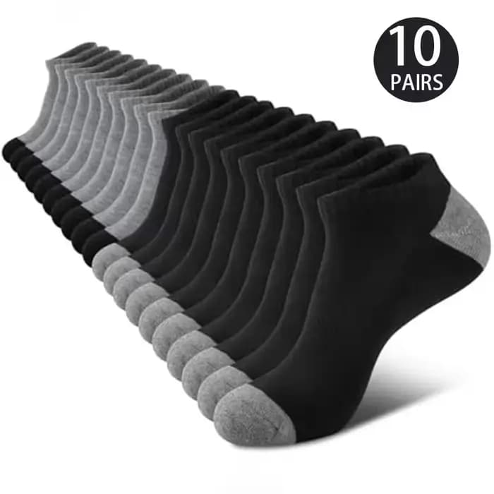 1/5/10 paires de chaussettes confortables et respirantes