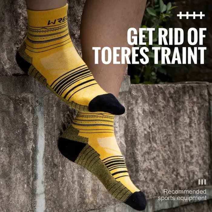 WRELS 1/3 paires de chaussettes de course en laine mérinos