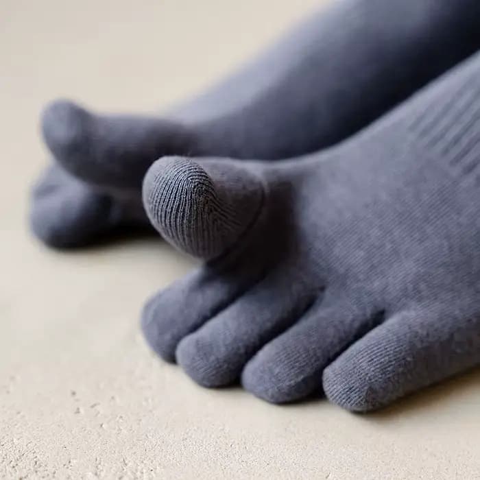 Sokken – chaussettes à cinq doigts en coton biologique pour hommes et garçons