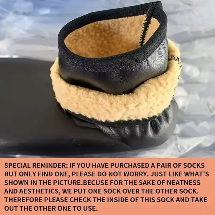 1 paire hommes femmes Sports de plein air chaud champ de neige chaussettes pour automne hiver épaissi coupe-vent