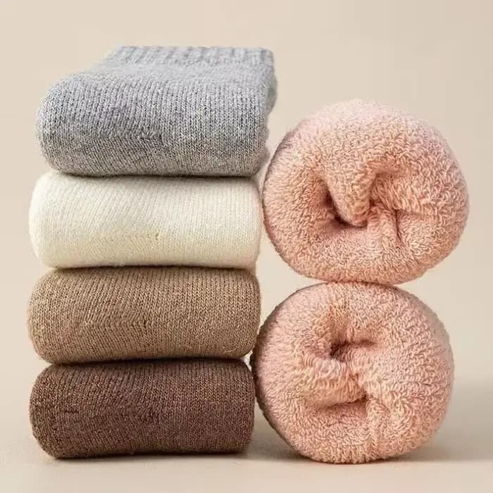 35% laine chaude enfants chaussette pour garçon fille couleur unie simplicité mode mollet
