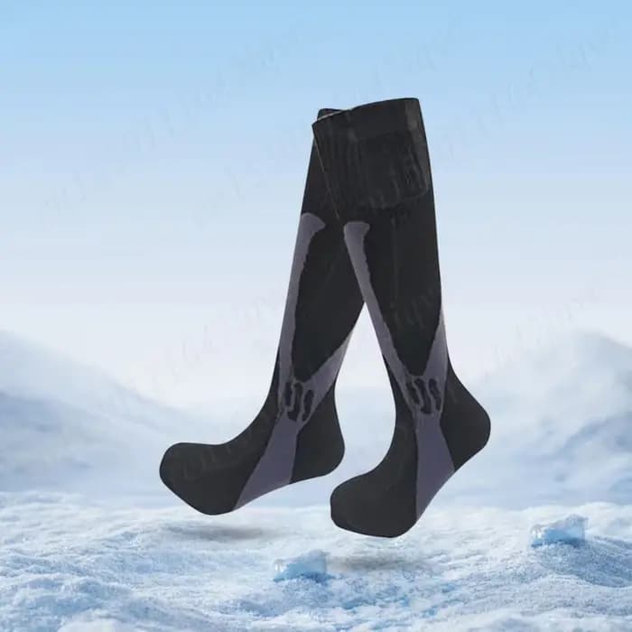 Chaussettes électriques métropolitaines rechargeables avec batterie
