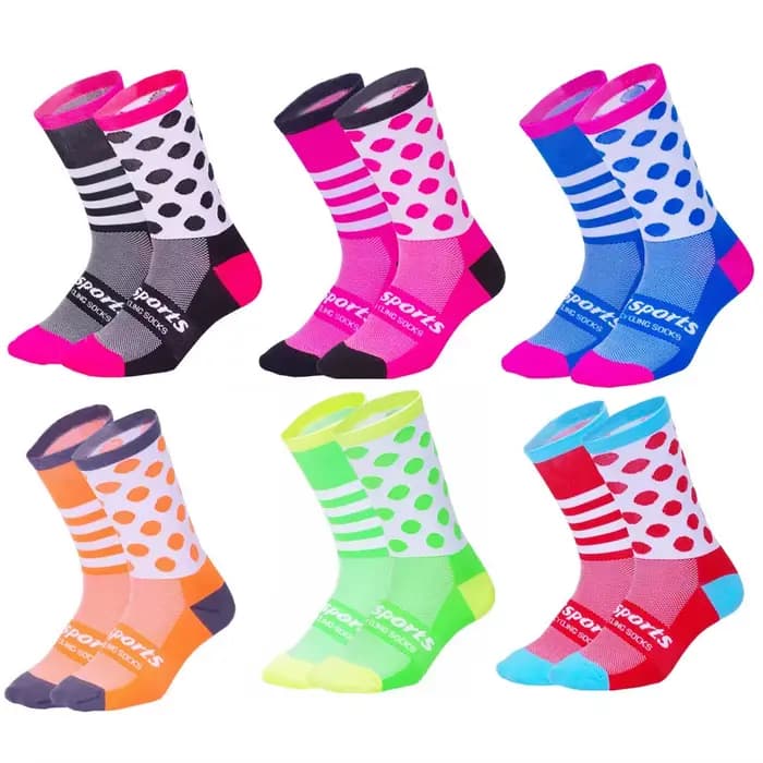 Chaussettes de cyclisme professionnelles pour hommes et femmes