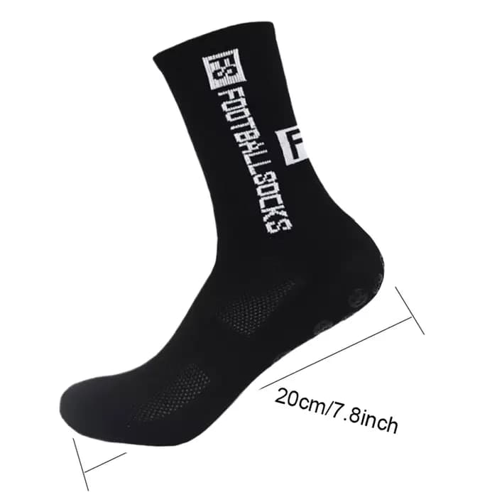 1/6/10 paires de chaussettes de sport antidérapantes à semelle en tissu éponge pour le football