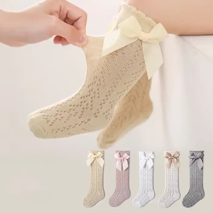 Chaussettes hautes pour bébés filles et garçons