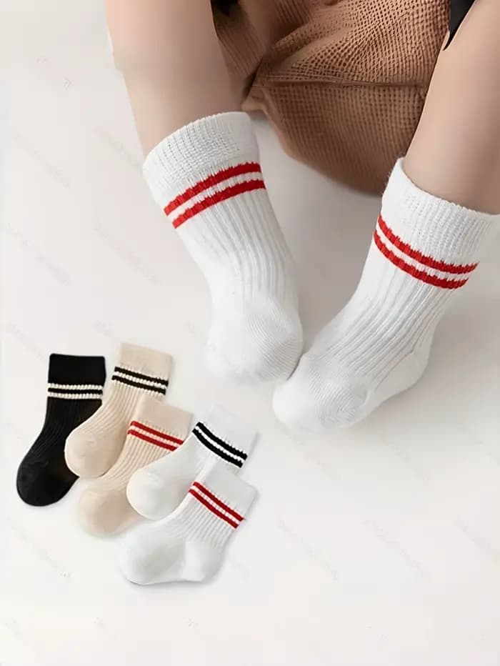 Chaussettes pour bébé, adaptées aux garçons et aux filles