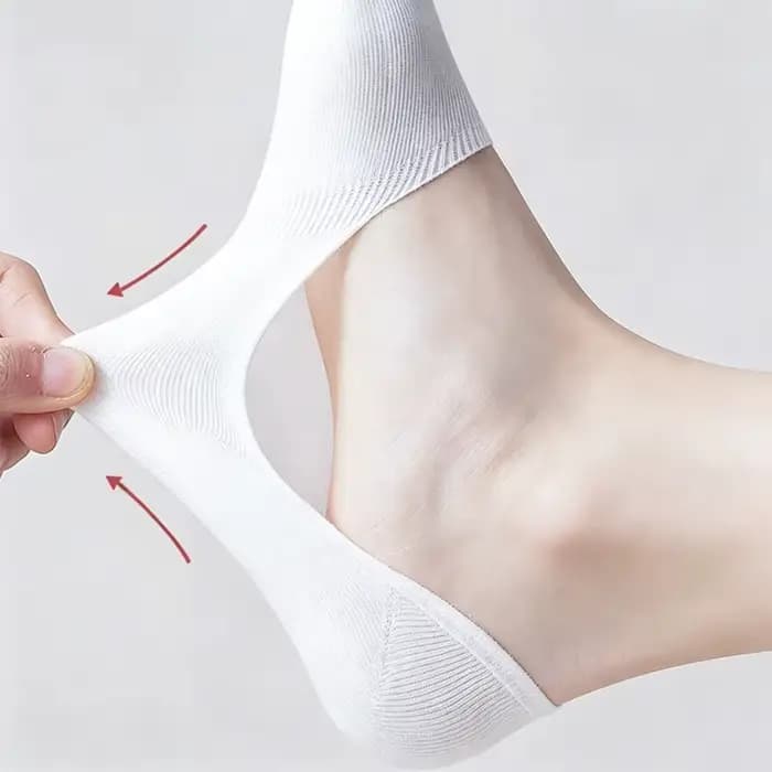 8 paires/lot de chaussettes invisibles pour hommes