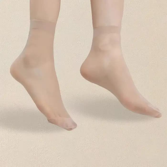 10/20 paires femmes couleur unie chaussettes été léger respectueux de la peau polyvalent à la mode