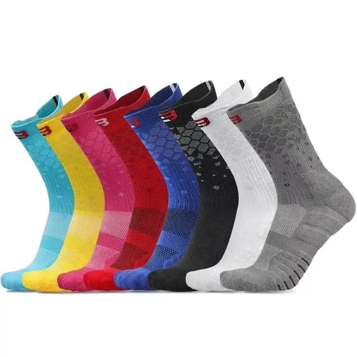 Chaussettes en accent d'abeille absorbant les chocs pour hommes et femmes