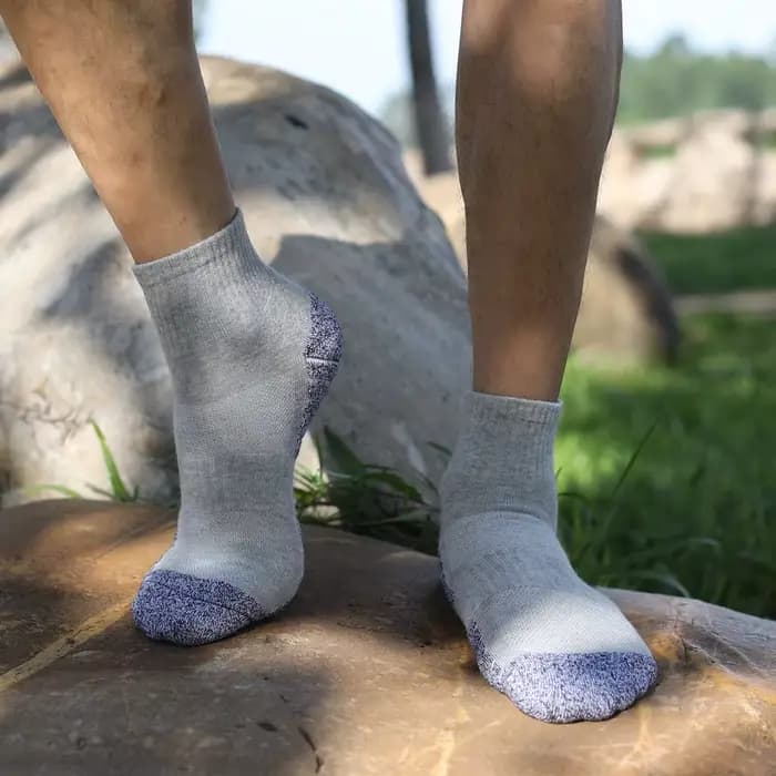 Chaussettes en coton respirantes pour hommes et femmes