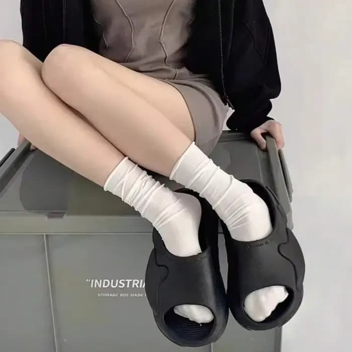 10 paires de chaussettes mi-longues pour femmes