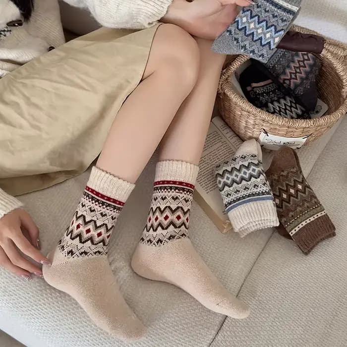 Chaussettes rétro pour femmes