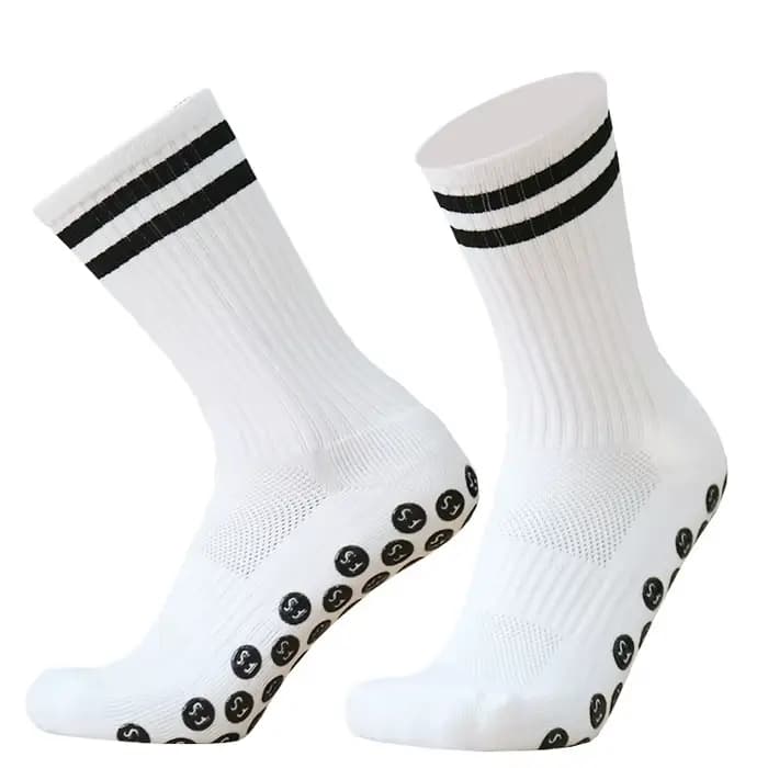 Nouvelles Chaussettes de Football FS Style Sportif avec Ventouses en Silicone Antidérapantes pour Hommes et Femmes