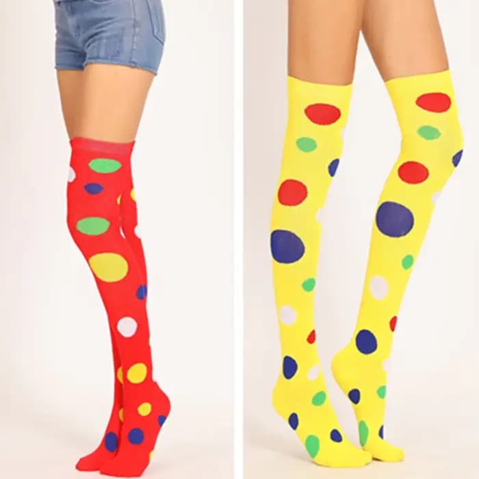 Chaussettes douces au dessus du genou pour femmes