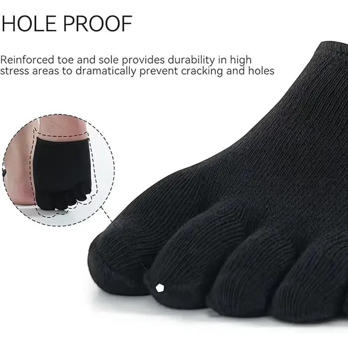 Chaussettes d'orteils invisibles antidérapantes pour femmes