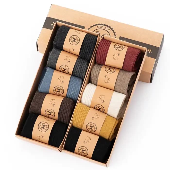 Chaussettes en pur cachemire pour hommes et femmes