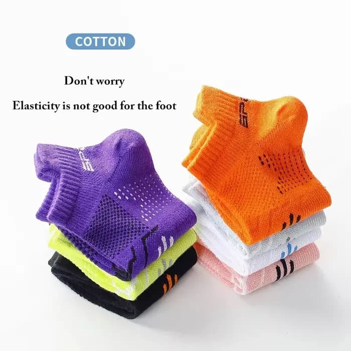 3 paires/lot chaussettes de course hommes femme basket-ball respirant anti-dérapant Sport Fitness cyclisme marche coton athlétique pas de sueur chaussette