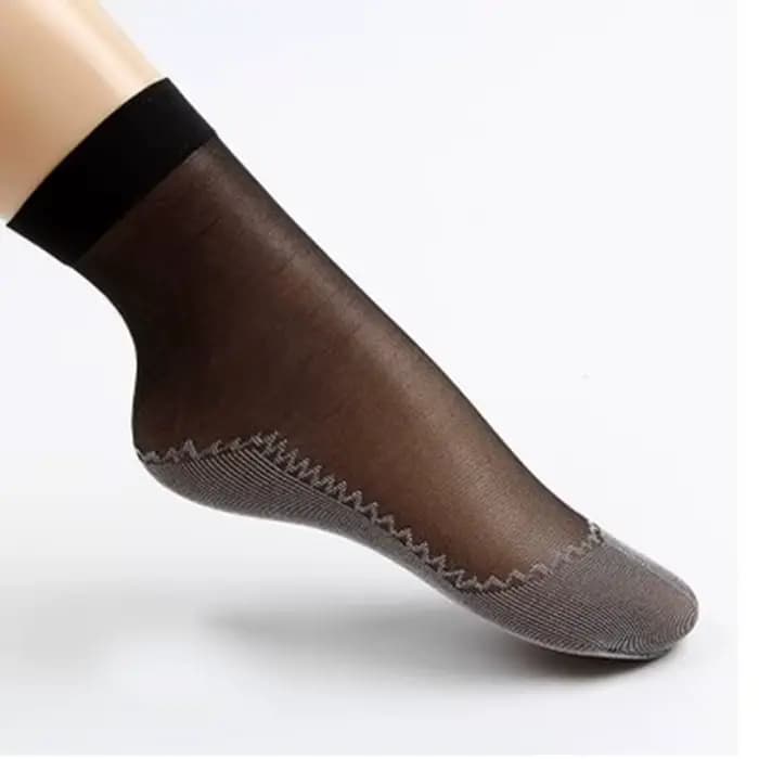 10/20 paires de chaussettes courtes femmes ultra-mince élastique dentelle chaussette transparente femme été respirant