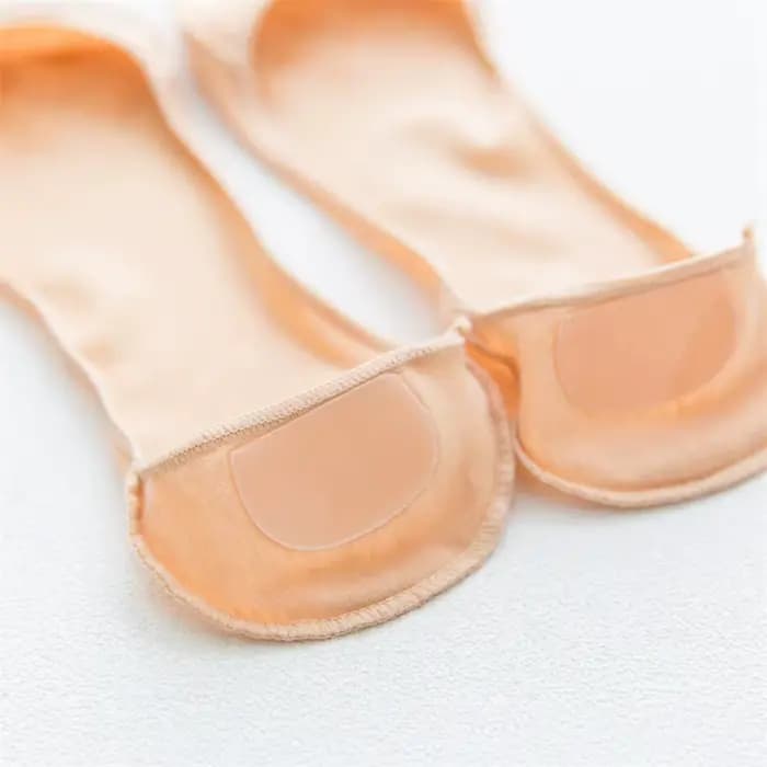 Chaussettes invisibles en silicone anti-alde pour femmes