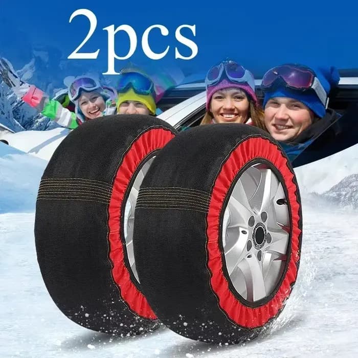 Chaussettes antidérapantes pour voiture, alternative aux chaînes à neige, dispositif de traction pour véhicules automobiles, camping-cars et SUV