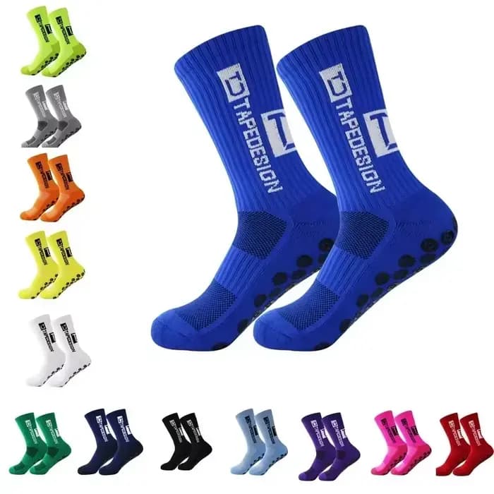 Chaussettes de football antidérapantes professionnelles pour hommes et femmes