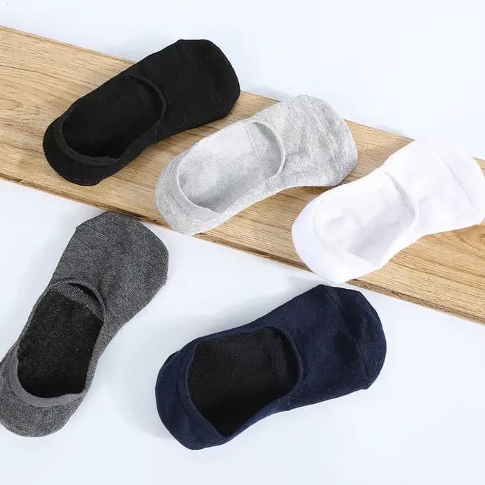 5 paires de chaussettes invisibles pour hommes