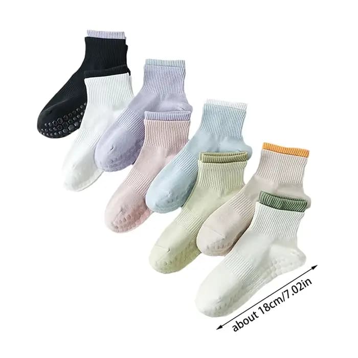 1 paire femmes anti-dérapant chaussette Trampoline Yoga