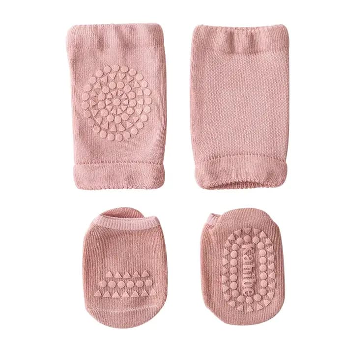 Ensemble de chaussettes et genouillères pour bébé