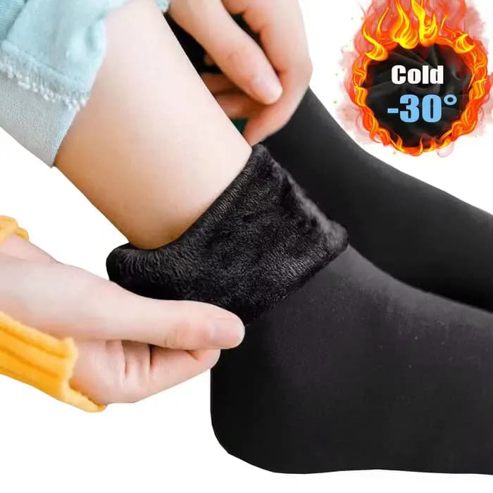 1/3/10 paires velours femmes hiver chaud épaissir chaussettes thermiques doux décontracté couleur unie chaussette laine