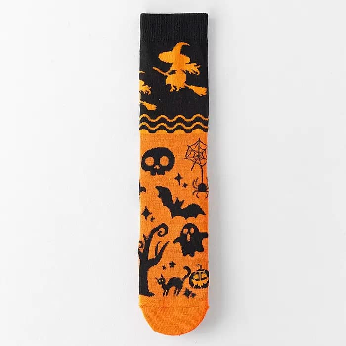 Chaussettes cadeaux d'Halloween pour hommes et femmes