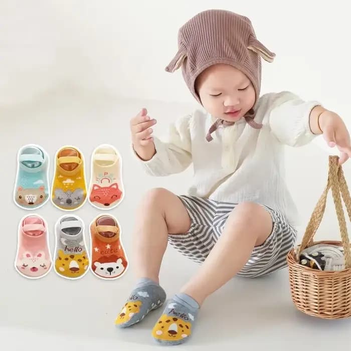 Chaussettes de rinçage en coton doux pour enfants