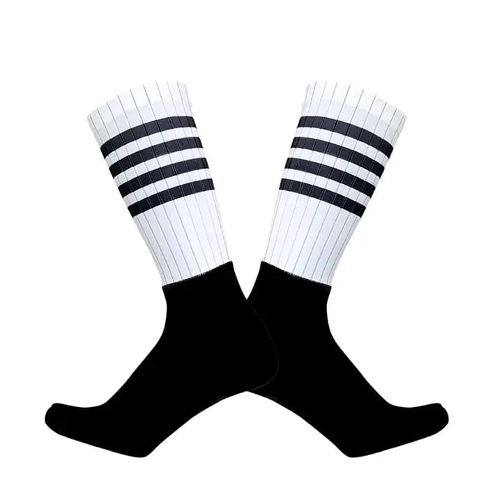 Chaussettes de sport coordonnantes sans couture pour hommes et femmes