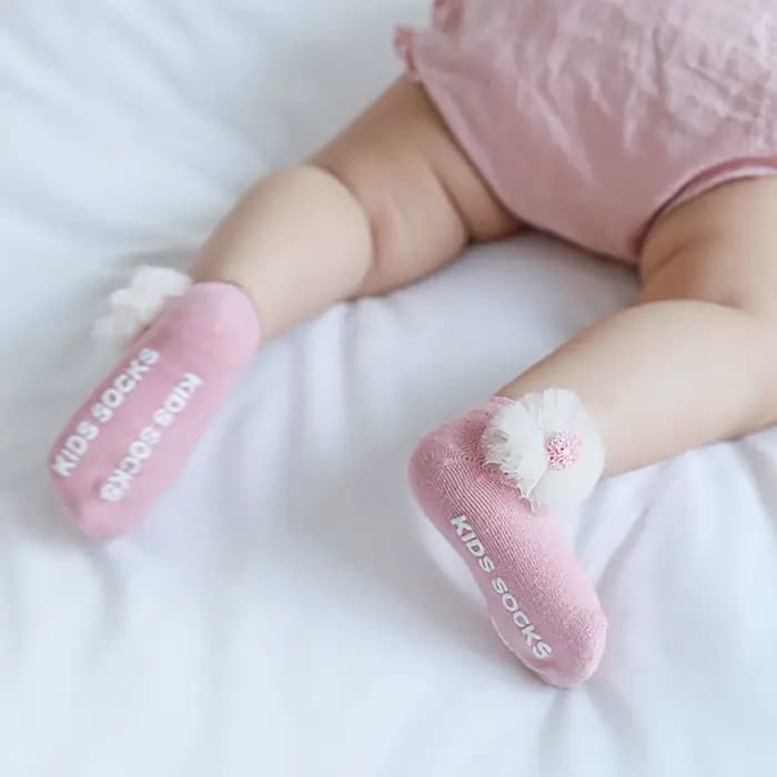 3 paires/ensemble chaussettes pour bébé enfants coton doux respirant enfant en bas âge