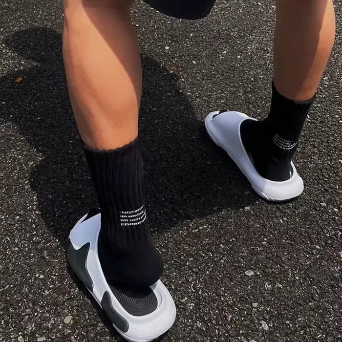 Mode épais aiguille chaussettes pour hommes femmes rétro couleur unie sport longues