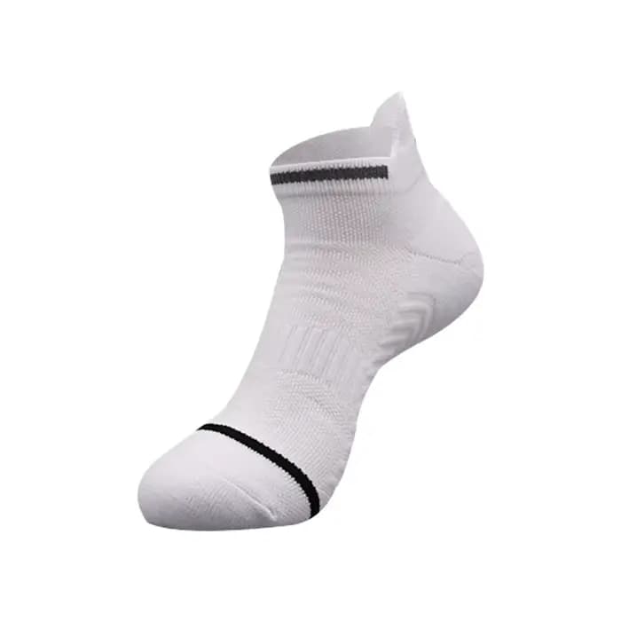 Ensemble de chaussettes en coton noir et blanc pour hommes, Cool, monochromatique, respirant, sport, course à pied, surdimensionné, 1 paire