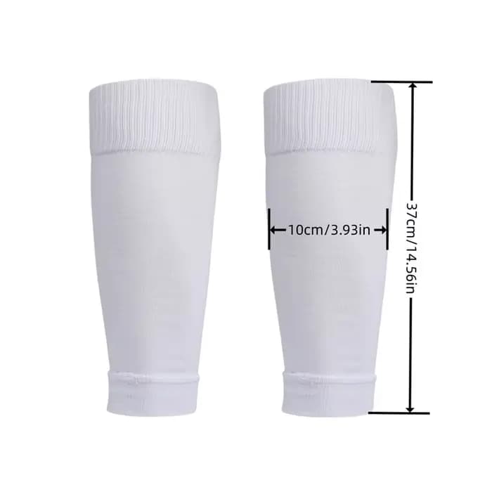 Ensemble de 2 paires de chaussettes de Football antidérapantes et genouillères