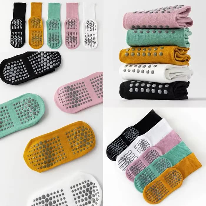 Chaussettes de Pilates antidérapantes pour femmes