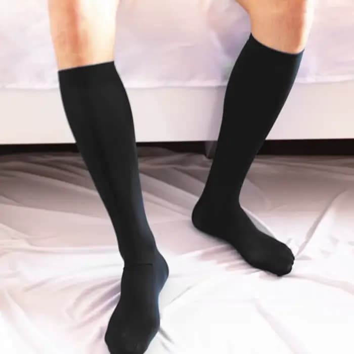 1 paire de chaussettes de costume d'affaires pour hommes