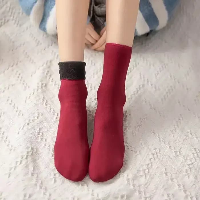 Chaussettes chaudes et épaisses en laine pour hommes et femmes